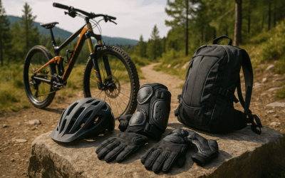 Lär dig om den bästa utrustningen för mountainbiking och hur du väljer rätt för dina behov